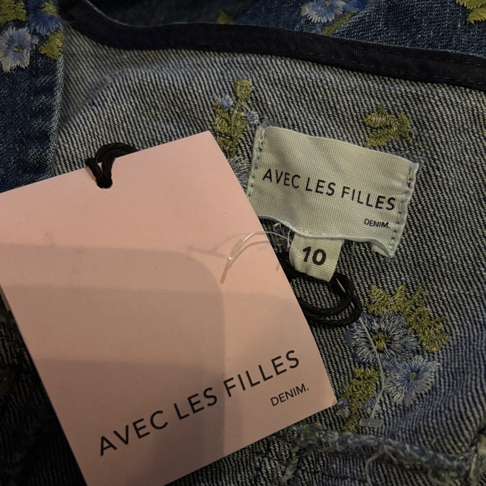 AVEC Les Filles❤️💕Floral Blue Jumpsuit - Picture 6 of 6